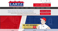Desktop Screenshot of lartzheating.com